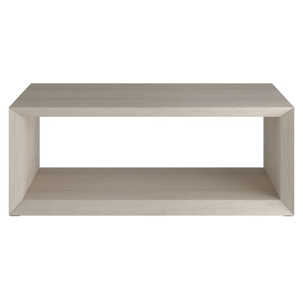Hudson & Canal - Osmond 48in Wide Rectangular Coffee Table in Alder White - CT1948 veiw 3