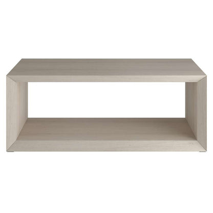 Hudson & Canal - Osmond 48in Wide Rectangular Coffee Table in Alder White - CT1948 veiw 3