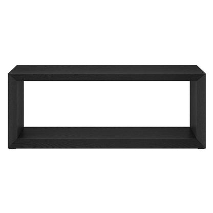 Hudson & Canal - Osmond 48in Wide Rectangular Coffee Table in Black Grain - CT1865 veiw 3
