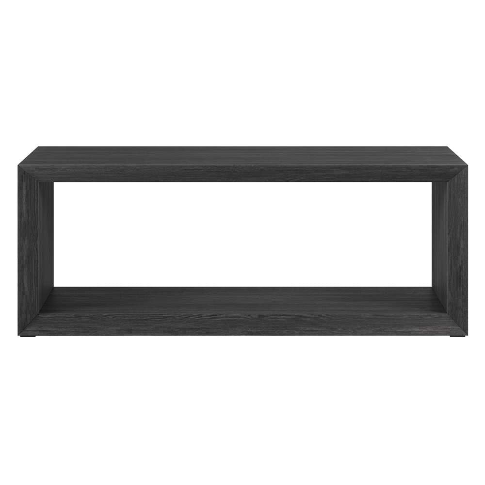 Hudson & Canal - Osmond 48in Wide Rectangular Coffee Table in Charcoal Gray - CT1866 veiw 3