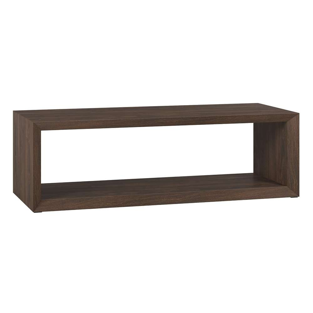 Hudson & Canal - Osmond 58in Wide Rectangular Coffee Table in Alder Brown - CT1951 veiw 1