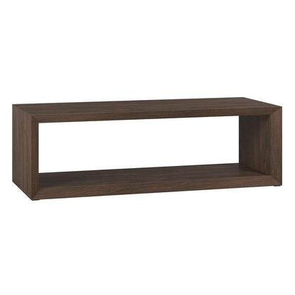 Hudson & Canal - Osmond 58in Wide Rectangular Coffee Table in Alder Brown - CT1951 veiw 1