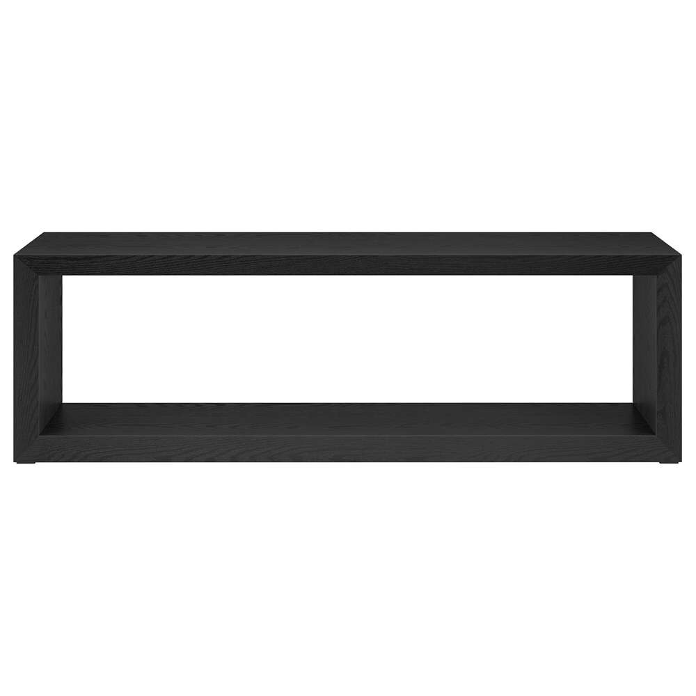 Hudson & Canal - Osmond 58in Wide Rectangular Coffee Table in Black Grain - CT1868 veiw 3