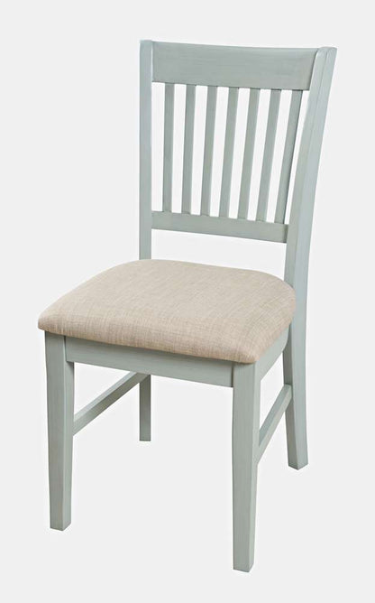 Jofran - Craftsman Slat-Back Upholstered Desk Chair - Earl Grey - 375-370KD veiw 1