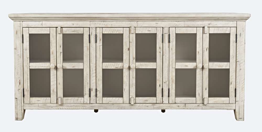Jofran - Rustic Shores Coastal Style 70in Distressed Acacia Sideboard Cabinet - 1610-7032 veiw 3