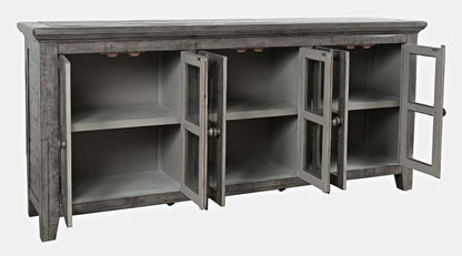 Jofran - Rustic Shores Coastal Style 70in Distressed Acacia Sideboard Cabinet - 2130-7032 veiw 2