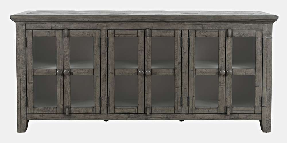 Jofran - Rustic Shores Coastal Style 70in Distressed Acacia Sideboard Cabinet - 2130-7032 veiw 3