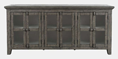 Jofran - Rustic Shores Coastal Style 70in Distressed Acacia Sideboard Cabinet - 2130-7032 veiw 3