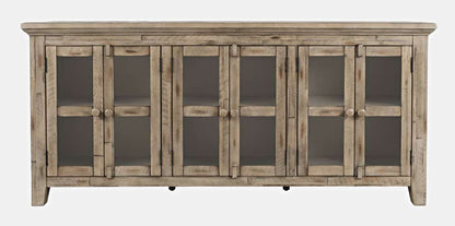 Jofran - Rustic Shores Coastal Style 70in Distressed Acacia Sideboard Cabinet - 1620-7032 veiw 3