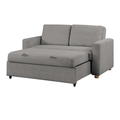 Serta - Anders Convertible Sofa, Grey by Lifestyle Solutions - 112A006GRY veiw 3