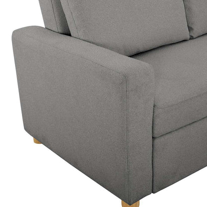 Serta - Anders Convertible Sofa, Grey by Lifestyle Solutions - 112A006GRY veiw 6
