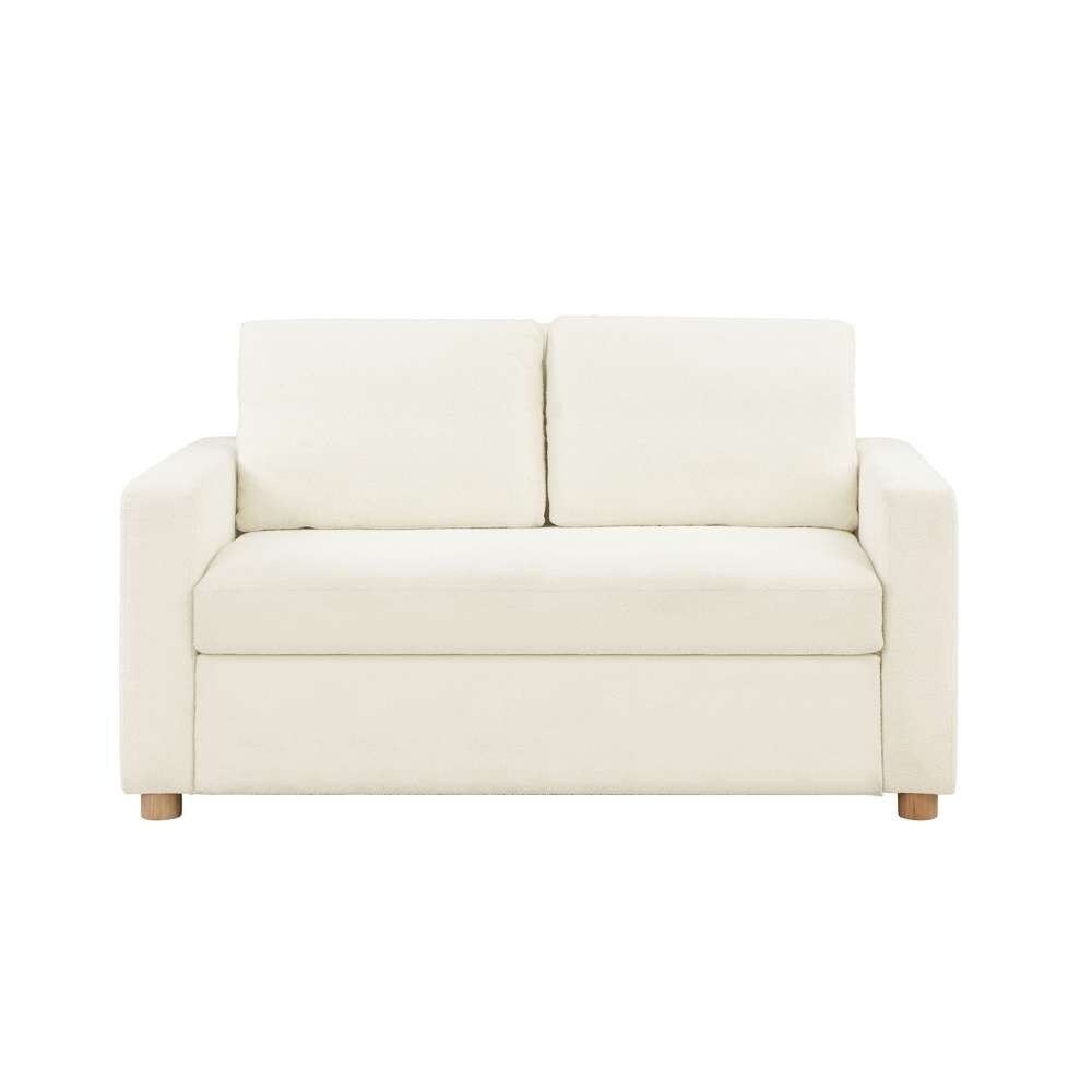Serta - Anders Convertible Sofa, Ivory by Lifestyle Solutions - 112A006IVO veiw 2