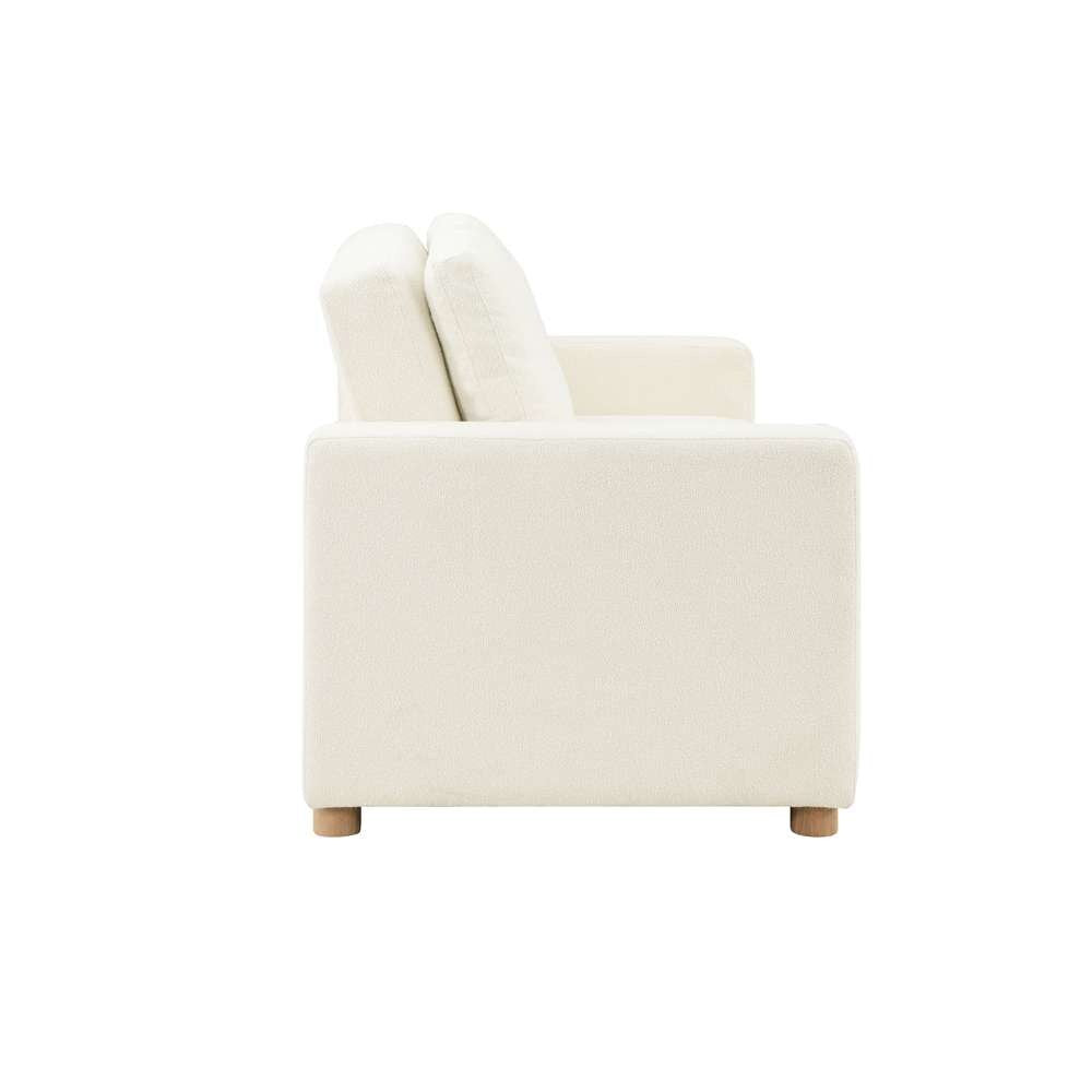 Serta - Anders Convertible Sofa, Ivory by Lifestyle Solutions - 112A006IVO veiw 5