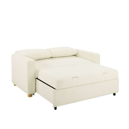 Serta - Anders Convertible Sofa, Ivory by Lifestyle Solutions - 112A006IVO veiw 7