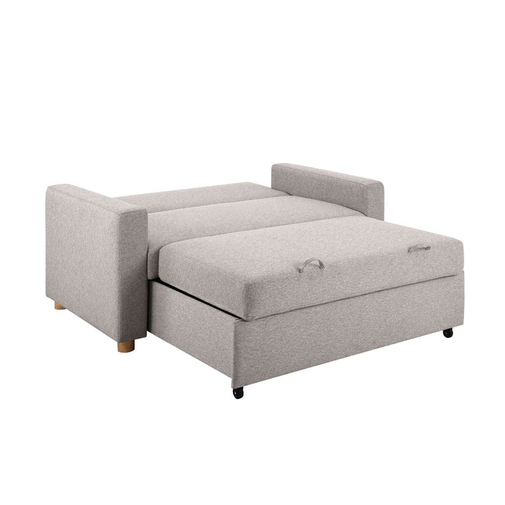 Serta - Anders Convertible Sofa, Light Grey by Lifestyle Solutions - 112A006LTG veiw 11