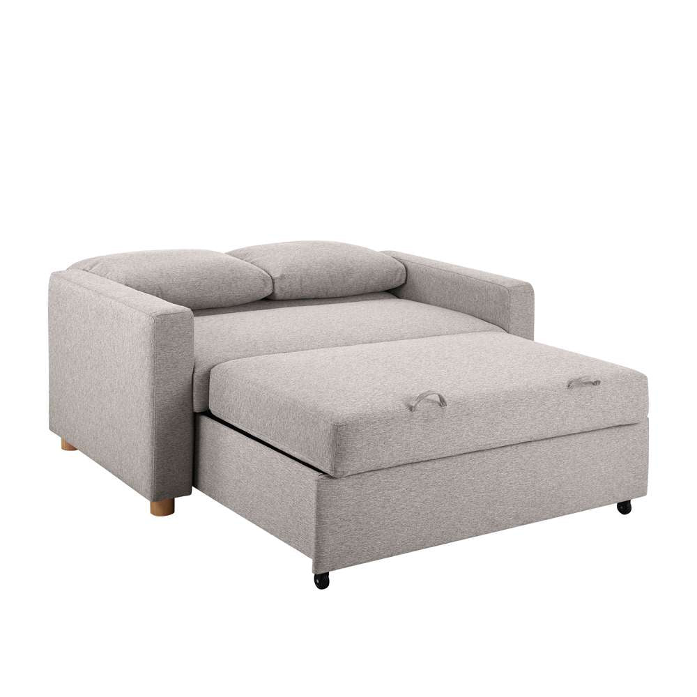 Serta - Anders Convertible Sofa, Light Grey by Lifestyle Solutions - 112A006LTG veiw 12