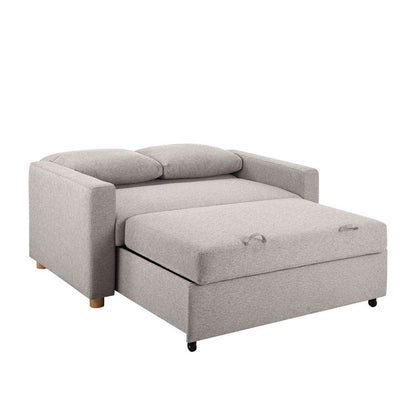 Serta - Anders Convertible Sofa, Light Grey by Lifestyle Solutions - 112A006LTG veiw 12