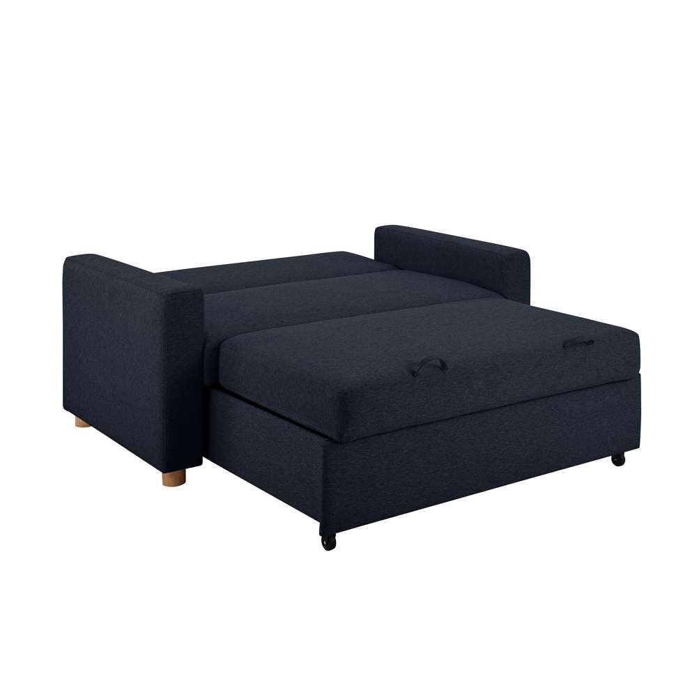 Serta - Anders Convertible Sofa, Navy by Lifestyle Solutions - 112A006NVY veiw 4