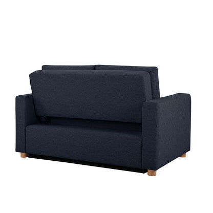 Serta - Anders Convertible Sofa, Navy by Lifestyle Solutions - 112A006NVY veiw 6