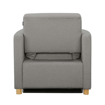 Serta - Anja Convertible Chair, Grey by Lifestyle Solutions - 111A007GRY veiw 8