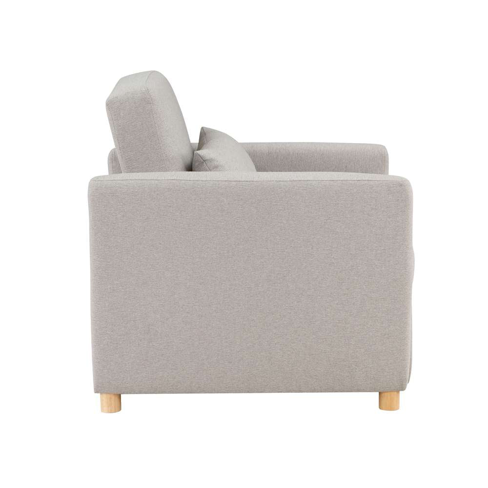 Serta - Anja Convertible Chair, Light Grey by Lifestyle Solutions - 111A007LTG veiw 6