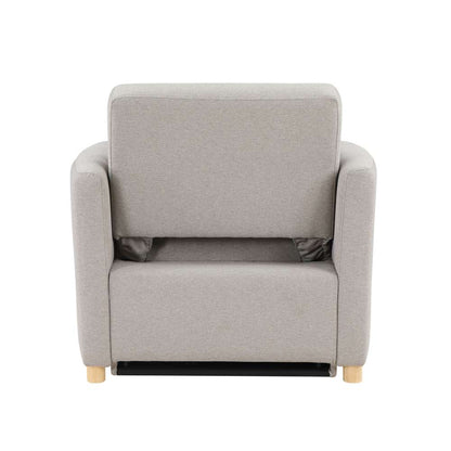 Serta - Anja Convertible Chair, Light Grey by Lifestyle Solutions - 111A007LTG veiw 7