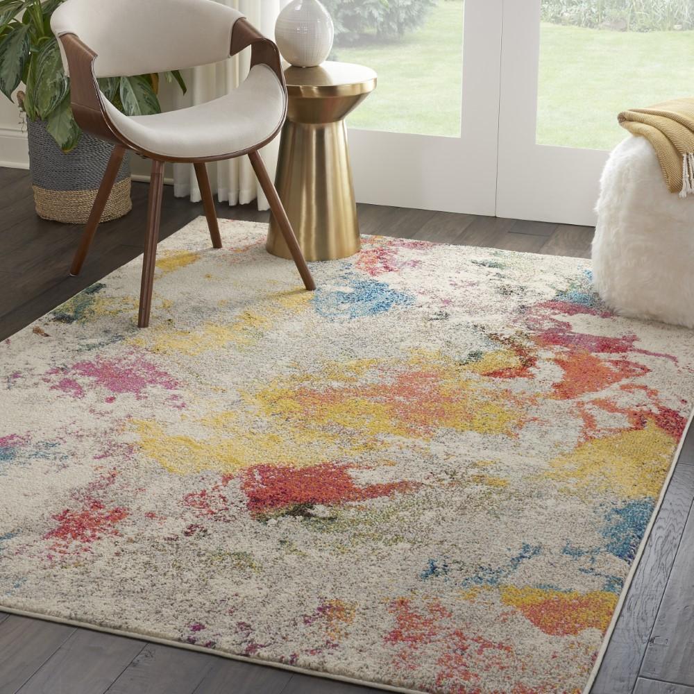 Nourison - Celestial CES12 Multicolor 311in x 511in Colorful Area Rug - CES12-99446462497 veiw 2