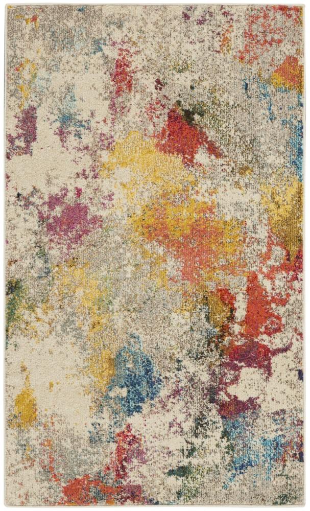 Nourison - Celestial CES12 Multicolor 3x5 Colorful Area Rug - CES12-99446801012 veiw 1