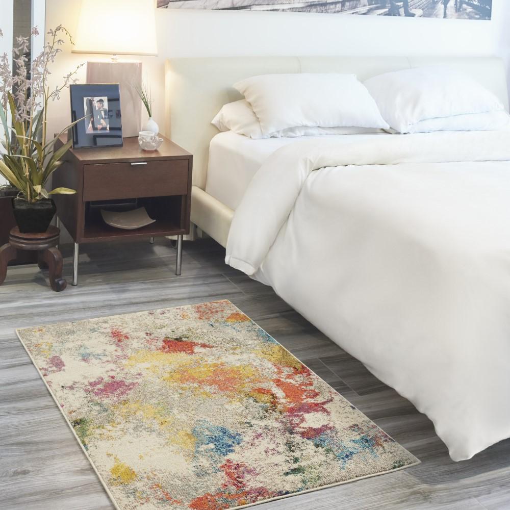 Nourison - Celestial CES12 Multicolor 3x5 Colorful Area Rug - CES12-99446801012 veiw 2