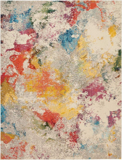 Nourison - Celestial CES12 Multicolor 710in x 106in Oversized Rug - CES12-99446462510 veiw 1