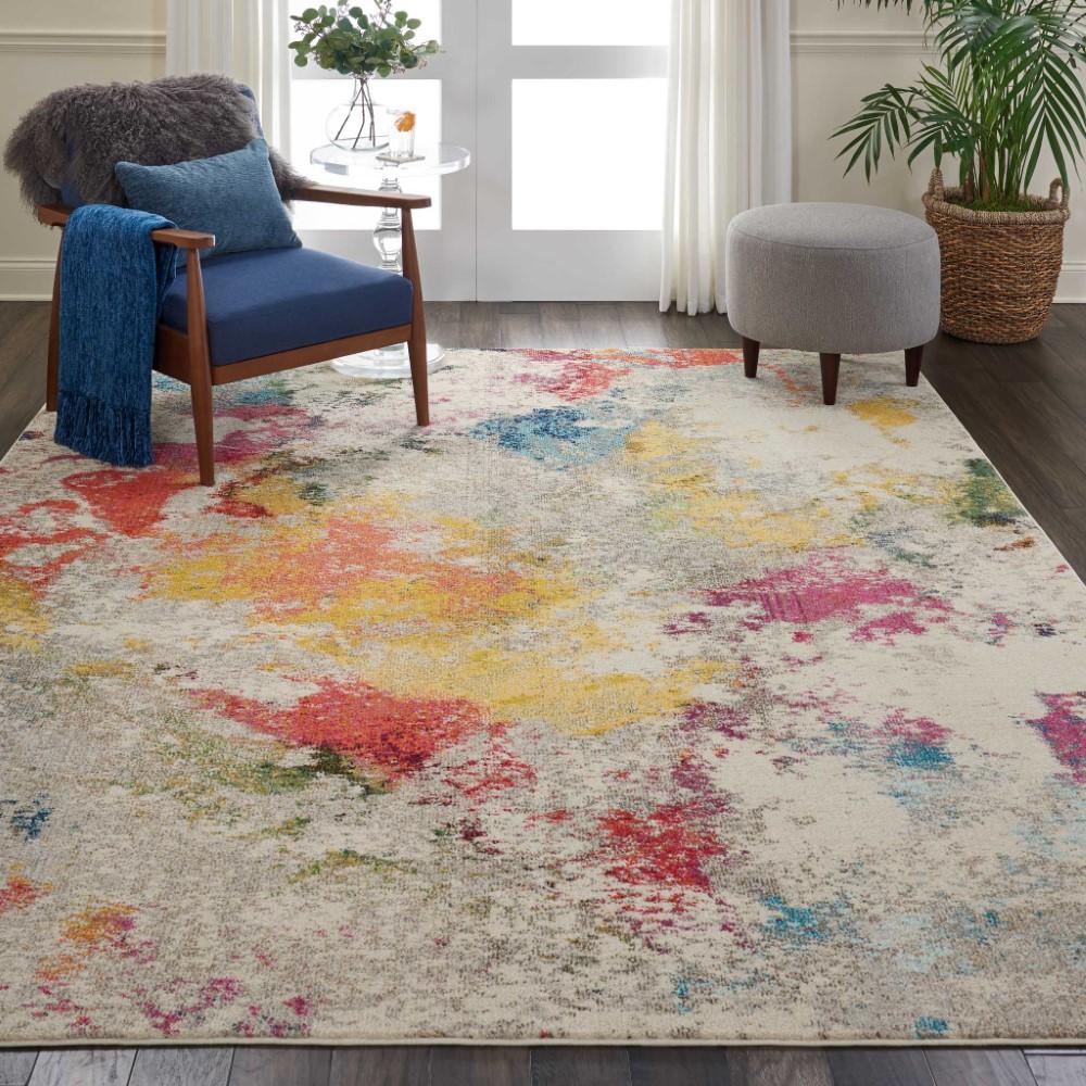 Nourison - Celestial CES12 Multicolor 710in x 106in Oversized Rug - CES12-99446462510 veiw 2