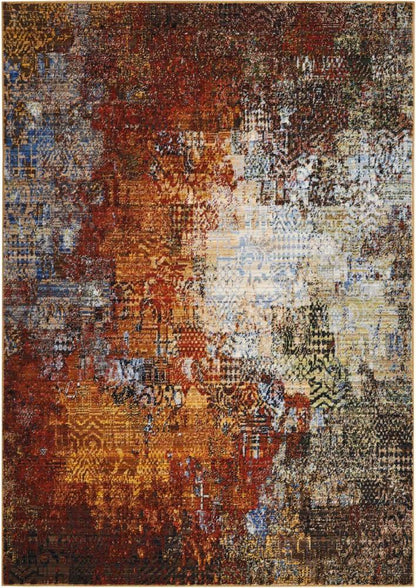 Nourison - Chroma CRM03 Multicolor 56in x 8 Area Rug - CRM03-99446378705_CLOSEOUT veiw 1