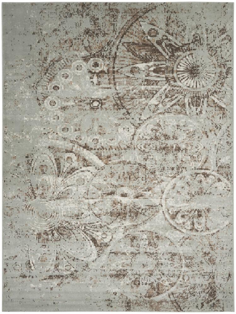 Nourison - Euphoria EUP03 Bone 9x12 Oversized Rug - EUP03-99446379344_CLOSEOUT veiw 1