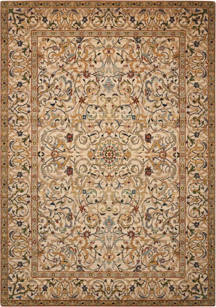Nourison - Timeless TML16 Brown 56in x 8 Area Rug - TML16-99446274151 veiw 1