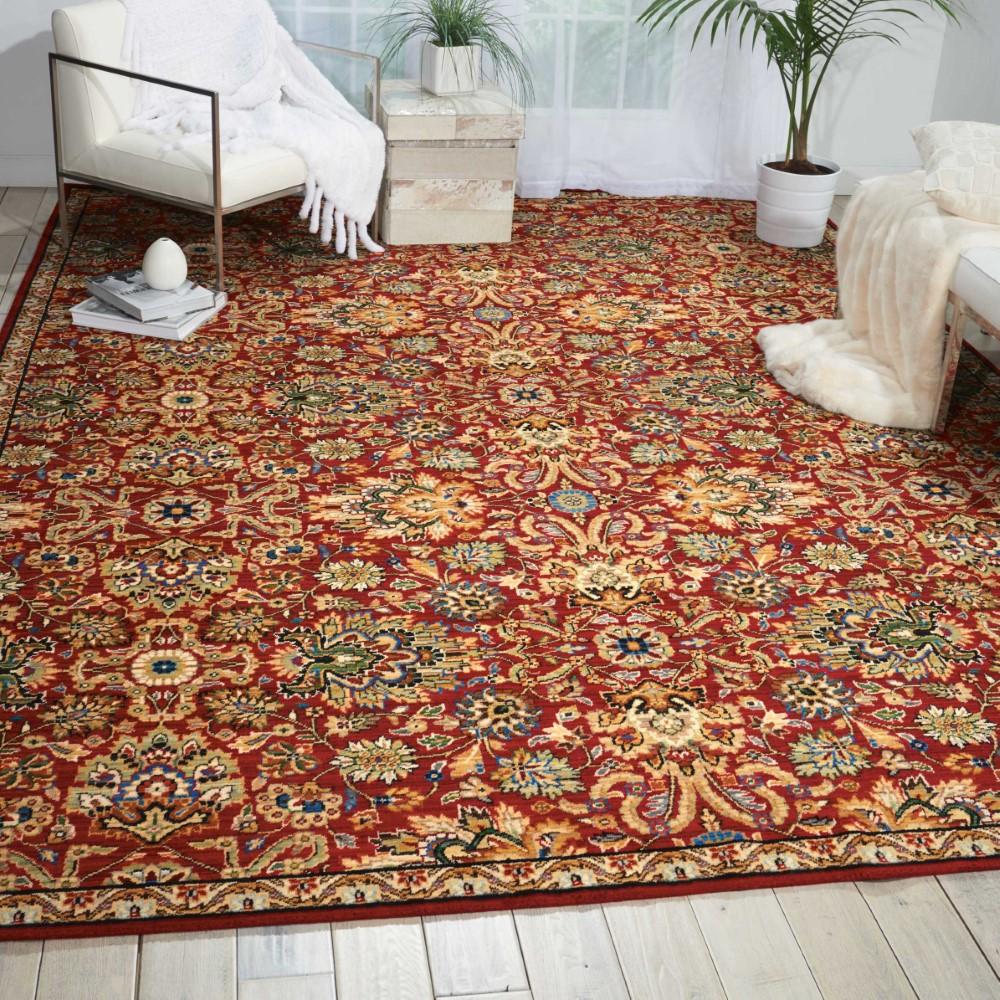 Nourison - Timeless TML17 Red 86in x 116in Rug - TML17-99446274229 veiw 2