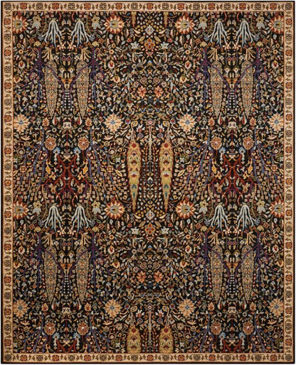 Nourison - Timeless TML18 Dark Blue 12x15 Rug - TML18-99446295743 veiw 1