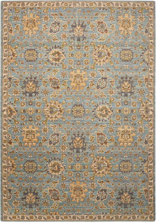 Nourison - Timeless TML19 Blue 86in x 116in Rug - TML19-99446274304 veiw 1