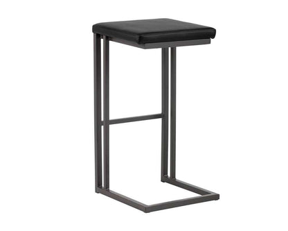 Sunpan - Boone Barstool - Grey - Onyx (Set Of 2) - 102497 veiw 3