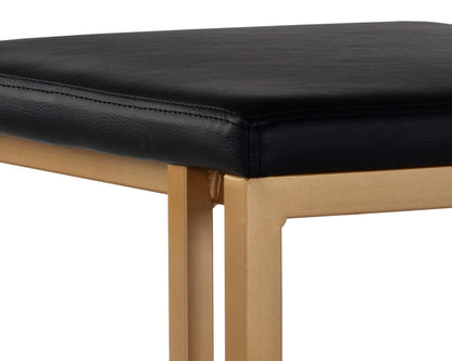 Sunpan - Boone Counter Stool - Champagne Gold - Onyx (Set Of 2) - 103644 view 5