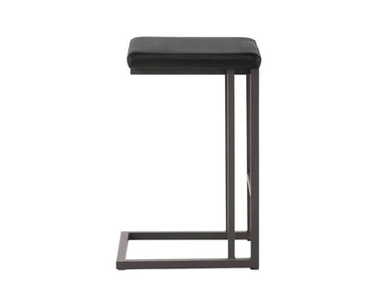 Sunpan - Boone Counter Stool - Grey - Onyx (Set Of 2) - 102498 veiw 2
