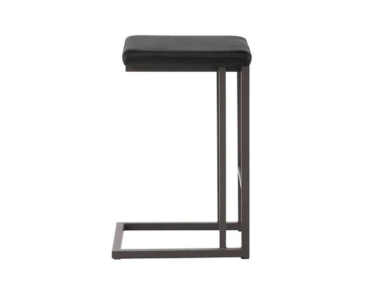 Sunpan - Boone Counter Stool - Grey - Onyx (Set Of 2) - 102498 veiw 2