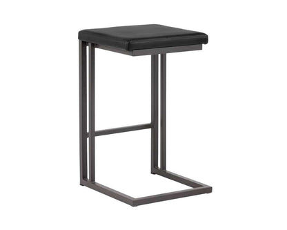 Sunpan - Boone Counter Stool - Grey - Onyx (Set Of 2) - 102498 veiw 3