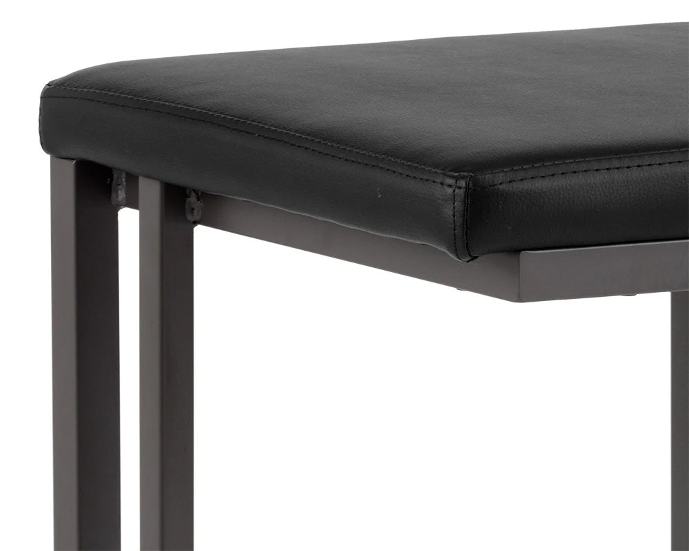 Sunpan - Boone Counter Stool - Grey - Onyx (Set Of 2) - 102498 view 6
