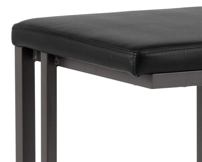 Sunpan - Boone Counter Stool - Grey - Onyx (Set Of 2) - 102498 view 6