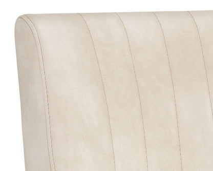 Sunpan - Irongate Halden Barstool - Bravo Cream - 104971 view 5