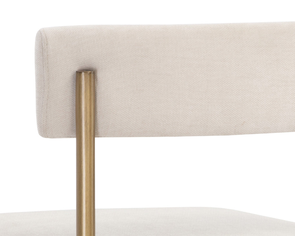 Sunpan - Seneca Counter Stool - Antique Brass - Danny Ivory - 109135 view 6