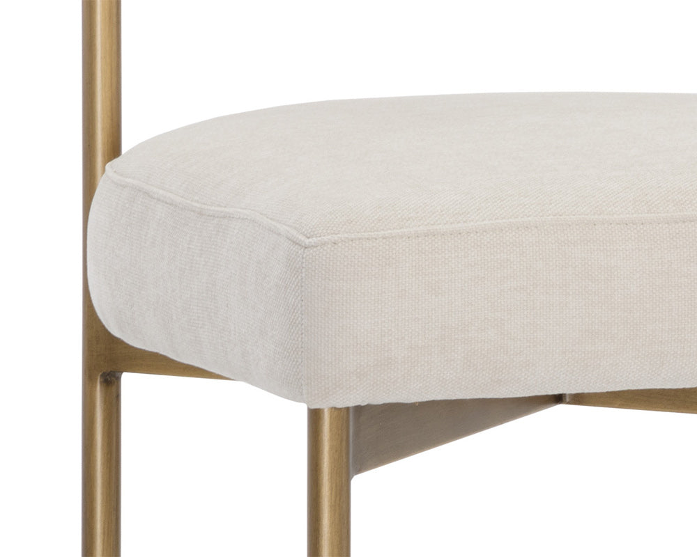 Sunpan - Seneca Counter Stool - Antique Brass - Danny Ivory - 109135 view 8