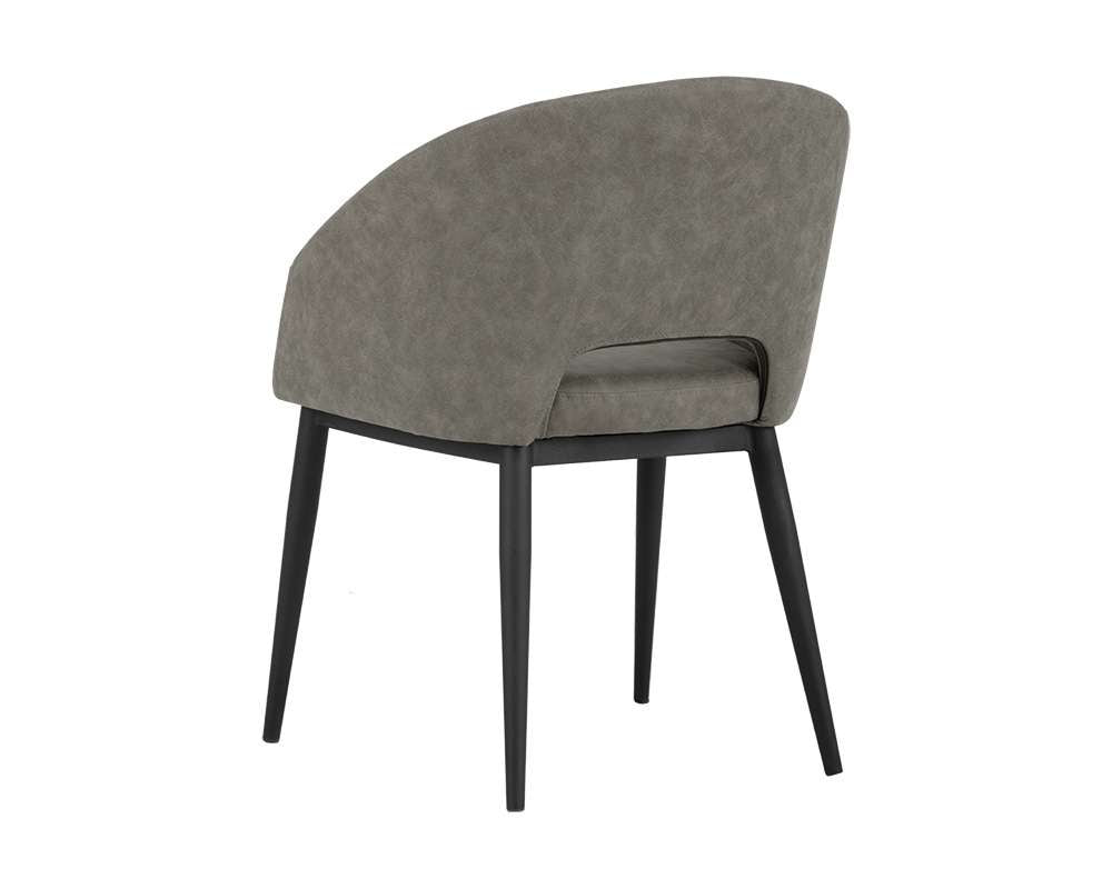 Sunpan - Urban Unity Thatcher Dining Armchair - Black - Antique Grey - 102743 veiw 3