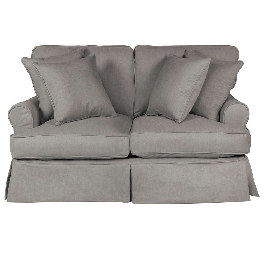Sunset Trading -  Horizon 2 Piece Slipcovered Living Room Set  - SU-1176-94-0010 veiw 6