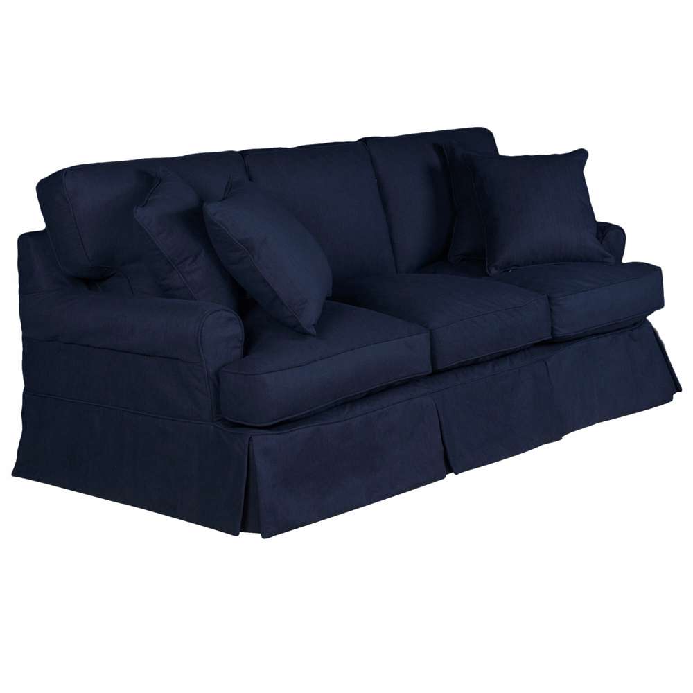 Sunset Trading -  Horizon 2 Piece Slipcovered Living Room Set  - SU-1176-49-0010 veiw 5